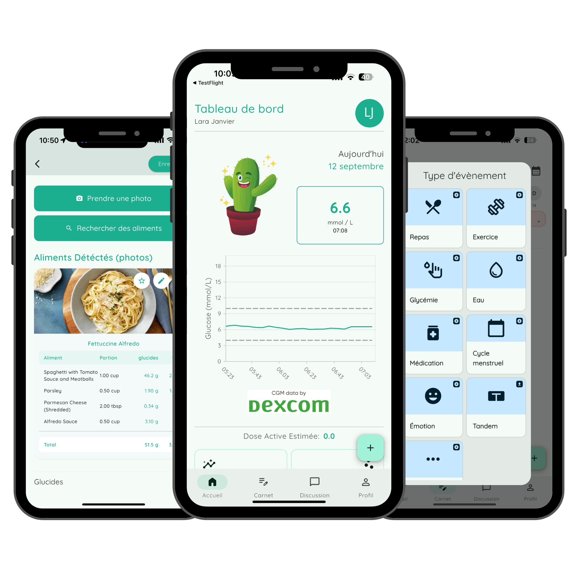 Capture d’écran de l’application Petit Cactus